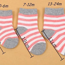 Load image into Gallery viewer, 4PCS/SET Pairs Of Modern Baby and Kids Cotton Socks Spring/autumn Winter Newborn Infant Toddler Floor Socks for Kids
