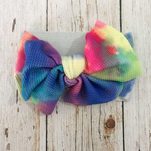 Load image into Gallery viewer, Infant Nylon Print Fabric Headband Baby Girl Headbands for Girls  Bows Baby Turban Headwrap Newborn Hairband For Girls
