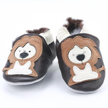 Load image into Gallery viewer, Newborn Soft Genuine Leather Anti Slip High Quality Baby Shoes First Walkers Baby Skid-Proof Shoes
