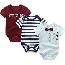 Load image into Gallery viewer, 3PCS/Set Modern Fashion Baby Clothes Bodysuits Baby Clothes Unicorn Clothing Unisex 0-12M Baby Bodysuits Romper and Jumpsuit Set For Kids and Baby
