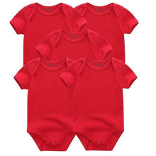Load image into Gallery viewer, 5 PC Baby Summer High Quality Striped Rompers Jumpsuit For Boy &amp; Girls Comfortable Clothes

