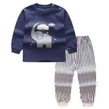Load image into Gallery viewer, Baby Boy Clothes Cotton Clothing Sets Cartoon Long-sleeved T-shirt Pants Infant Clothes 2pcs Ste For Boys and Girls Kids
