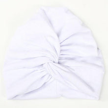 Load image into Gallery viewer, Indian Baby Turban Hat Cotton Baby Girls Kids Turban Headband Hair Head Bands Wrap Accessories for Children

