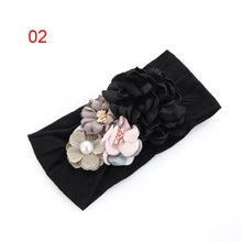 Load image into Gallery viewer, Baby Bow Hairband Elastic Headband Cute 3D Flower Stretch Turban Flower Head Wrap Princess Hair Accessories Bow For Baby
