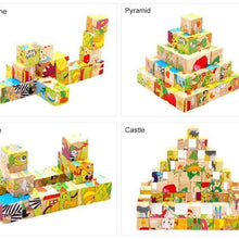 Load image into Gallery viewer, 1Set Nine Blocks Six-sided 3D Wooden Cube Puzzle Toys  For Children Kids Educational Toys Funny Games
