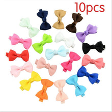 Load image into Gallery viewer, Baby Girls Bow Flower Small Barrettes Hairpins Headwear Kids Hair Clips Headband Hair Accessories For Girls
