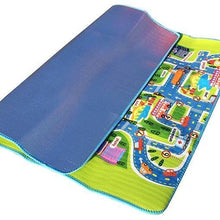 Load image into Gallery viewer, Town City Traffic Baby Crawling Mat Foam Climbing Pad Green Road Children's Play Mat Carpet For Kids and Boys Rooms
