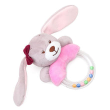 Load image into Gallery viewer, Modern Luxury Baby Rattle Toys Rabbit Plush Baby Cartoon Bed Toys for Newborn Educational Toy Rabbit Bear Hand Bells For Kids and Baby

