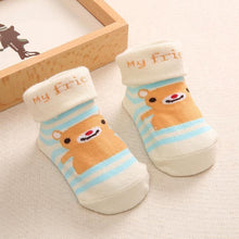 Load image into Gallery viewer, Anti Slip Floor Cartoon Kids Toddlers Autumn Spring Newborn Cute Cotton Baby Socks Girl Boy Infant Socks for Kids
