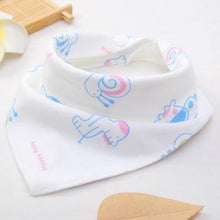 Load image into Gallery viewer, Baby Bibs Cute Cartoon Pattern bib  Burp Cloths Saliva Towel Cotton Infant Burp Cloths Bib For Kids
