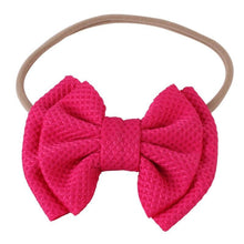 Load image into Gallery viewer, Luxury Modern Baby Headband Newborn Toddler Turban Baby Girls Head Wrap Cute Over Sized Bow Big Knot

