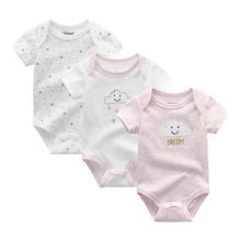 Load image into Gallery viewer, 3PCS/Set Modern Fashion Baby Clothes Bodysuits Baby Clothes Unicorn Clothing Unisex 0-12M Baby Bodysuits Romper and Jumpsuit Set For Kids and Baby
