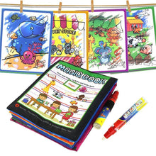 Load image into Gallery viewer, Coolplay  Magic Water Drawing Book Coloring Book Painting Board Doodle Book in Drawing Toys Educational Toys
