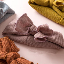 Load image into Gallery viewer, Modern Headbands Knitted Newborn Baby Bows Head Warm Headband Infant Toddler Hair Bow for Girls  Kids
