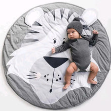 Load image into Gallery viewer, Luxury Mdoern Cartoon Animals Baby Play Mat Foldable Kids Crawling Pad Round Carpet Rug Toys Cotton Children Room Decor Photo Props Carpet For Kids
