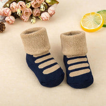Load image into Gallery viewer, Cute Newborn Baby Cartoon Anti Slip Floor Socks For Baby Girl And Boy Casual Design Soft Warm Socks For Kids
