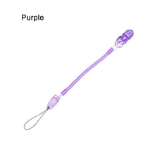 Load image into Gallery viewer, Toddler Pacifier Soother Nipple Clip Chain Holder Strap Baby Chew Toy for Baby Pacifier

