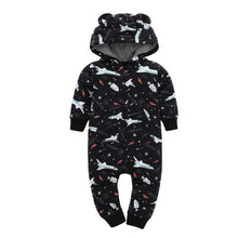 Load image into Gallery viewer, Modern Infant Baby Rompers Coral Fleece Animal Overall Baby Halloween Xmas Costume Clothes Baby jumpsuit Romper For Kids
