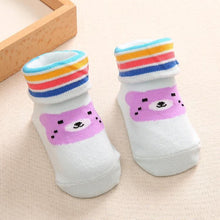 Load image into Gallery viewer, Anti Slip Floor Cartoon Kids Toddlers Autumn Spring Newborn Cute Cotton Baby Socks Girl Boy Infant Socks for Kids
