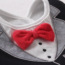 Load image into Gallery viewer, Newborn Scarf Baby Bib Waterproof Feeding Bib Bandana Bow Tie Baby Bibs Silicone Bib For Kids
