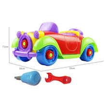 Load image into Gallery viewer, Early Learning Education Screw Nut Group Installed Plastic 3d Puzzle Disassembly Motorcycle Kids Toys for Children Jigsaw
