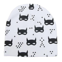 Load image into Gallery viewer, New Cotton Baby Cartoon Print Newborn Hat Elastic Toddler Infant Cap For Girls and Boys Kids
