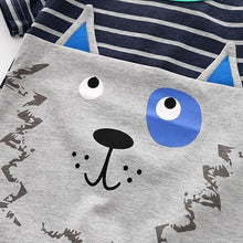 Load image into Gallery viewer, Modern Interesting Newborn Baby Boy and Girl Cartoon Animal Printed Short Sleeve Romper Jumpsuit For Kids
