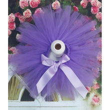 Load image into Gallery viewer, Luxury Modern Elegant Baby Girl Tulle Tutu Skirt and Flower Headband Set Newborn Dress With Big Bow And With Headband

