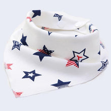 Load image into Gallery viewer, Baby Bibs Cute Cartoon Pattern bib  Burp Cloths Saliva Towel Cotton Infant Burp Cloths Bib For Kids
