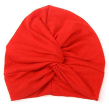 Load image into Gallery viewer, Indian Baby Turban Hat Cotton Baby Girls Kids Turban Headband Hair Head Bands Wrap Accessories for Children

