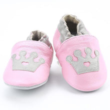 Load image into Gallery viewer, Newborn Soft Genuine Leather Anti Slip High Quality Baby Shoes First Walkers Baby Skid-Proof Shoes
