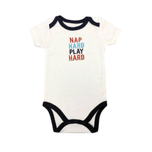 Load image into Gallery viewer, Short-Sleeved "I love mommy " Baby  jumpsuits Clothing newborn clothing.
