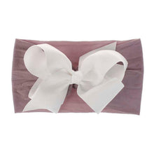 Load image into Gallery viewer, Brand Toddler Baby Girl Baby Big Bow Hairband Headband Stretch Turban Head Wrap Baby Girls
