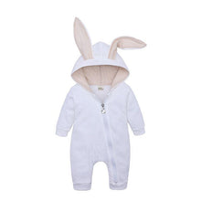 Load image into Gallery viewer, Modern New Lucury Newborn Baby Clothes Bunny Baby Rompers Cotton Hoodie Rabit Romper For Baby
