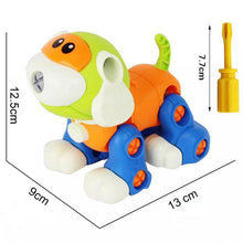 Load image into Gallery viewer, Early Learning Education Screw Nut Group Installed Plastic 3d Puzzle Disassembly Motorcycle Kids Toys for Children Jigsaw
