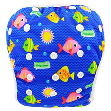 Load image into Gallery viewer, Baby Swimming  Waterproof Adjustable Reusable Washable Cloth Pool Pant Diaper Cover
