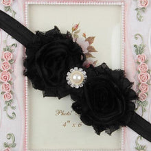Load image into Gallery viewer, Handmade Flower Newborn Headwear Head Wrap Band Hairband Gift Toddlers For Baby Girls
