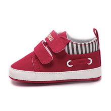 Load image into Gallery viewer, First Walkers Infant Babies Shoes Sole Soft Canvas Solid Footwear For Newborns Toddler Classic Style Sneakers
