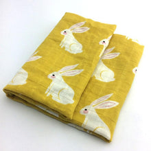 Load image into Gallery viewer, Baby Blankets Newborn Soft Organic Cotton Baby Blanket Muslin Swaddle Wrap Feeding Burp Cloth
