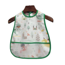 Load image into Gallery viewer, Adjustable Baby Bibs Waterproof Lunch Feeding Bibs Baby Cartoon Feeding Cloth Children Baby Bib for Kids

