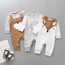 Load image into Gallery viewer, Fashion Trend Stevvex Cute Animals Spring Romper Newborn Baby Clothes Kids Long Sleeve Underwear Cotton Boys Clothes Romper For Kids
