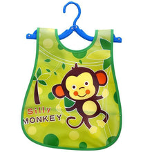 Load image into Gallery viewer, Adjustable Baby Bibs Waterproof Lunch Feeding Bibs Baby Cartoon Feeding Cloth Children Baby Bib for Kids
