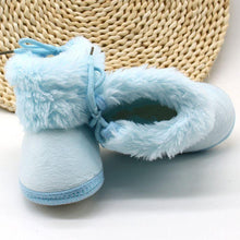 Load image into Gallery viewer, Unisex Winter Sweet Newborn Soft Baby Girls Princess Boots First Walkers Soft Infant Toddler Kids Girl Footwear Shoes
