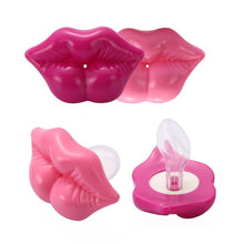 Load image into Gallery viewer, Silicone Baby Lip Pacifier Kiss Pink Rose Red Lip Shape Teeth Soothers Funny  Baby Pacifiers For Baby and For Kids
