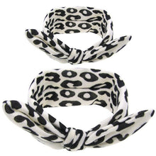Load image into Gallery viewer, Mother &amp; Baby Headbands Print Floral Elastic Hair Bands Parent-Child Hair Accessories Bow For Baby Girls Bow in Modern Design
