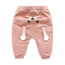 Load image into Gallery viewer, Modern Baby Boys Girls Cartoon Pants Spring High Waist Guard Belly Trousers Print Bottoms In Interesting Style For Girls And Boys
