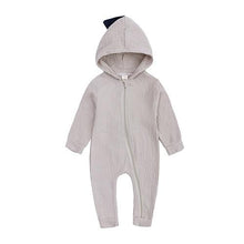 Load image into Gallery viewer, Winter Baby Rompers Newborn Boys Girls Clothes Rabbit Ear Hooded Jumpsuit infant In Luxury Rabbit Design
