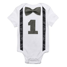 Load image into Gallery viewer, Baby Clothing Bow Body Rompers Clothing Newborn Baby Clothes Jumpsuit for Baby Boys and Girls  For Birthday Party
