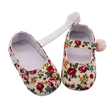 Load image into Gallery viewer, Baby Shoes Breathable Floral Print Anti-Slip Shoes Casual Walking Soft Soled Luxury First Walkers
