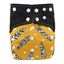 Load image into Gallery viewer, All-In-One  Cloth Diaper for Baby Bamboo Charcoal Eco-friendly Baby Cloth Diaper
